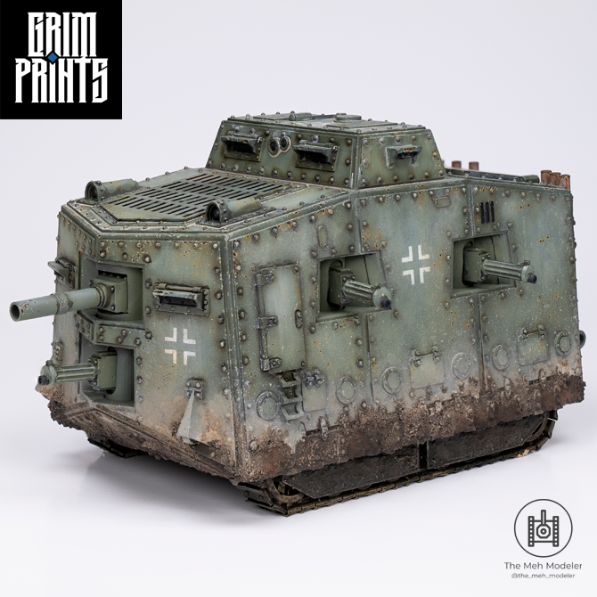 Grim A7V Heavy Assault Tank – Grim Prints