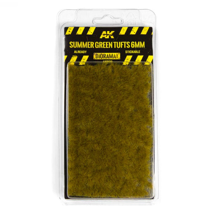 AK Interactive Summer Green Tufts 6mm AK8120