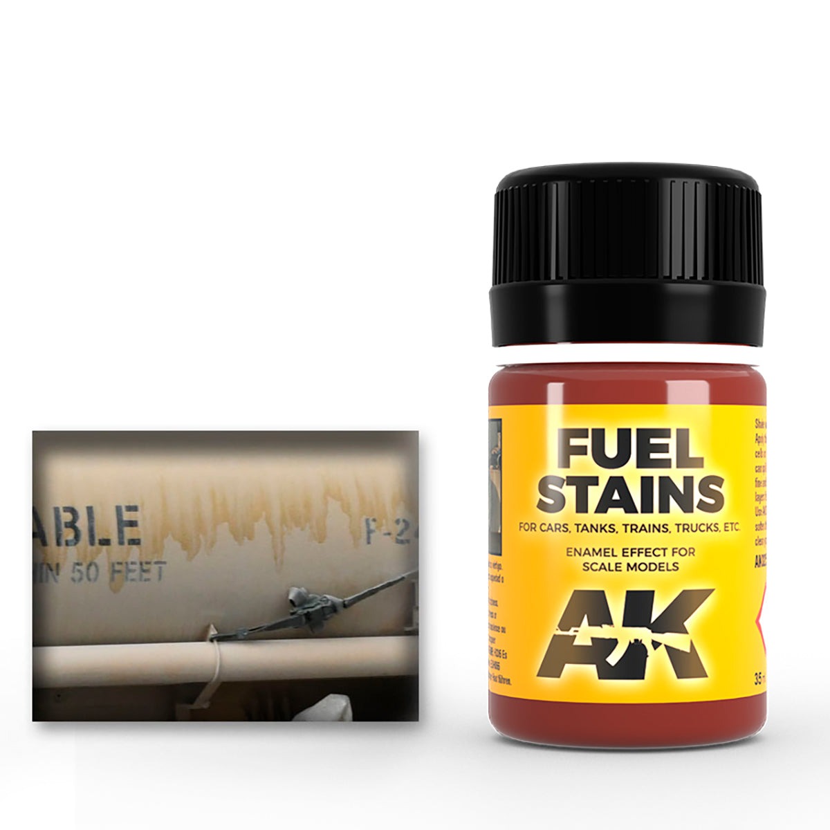 AK Interactive Fuel Stains 35ml AK025