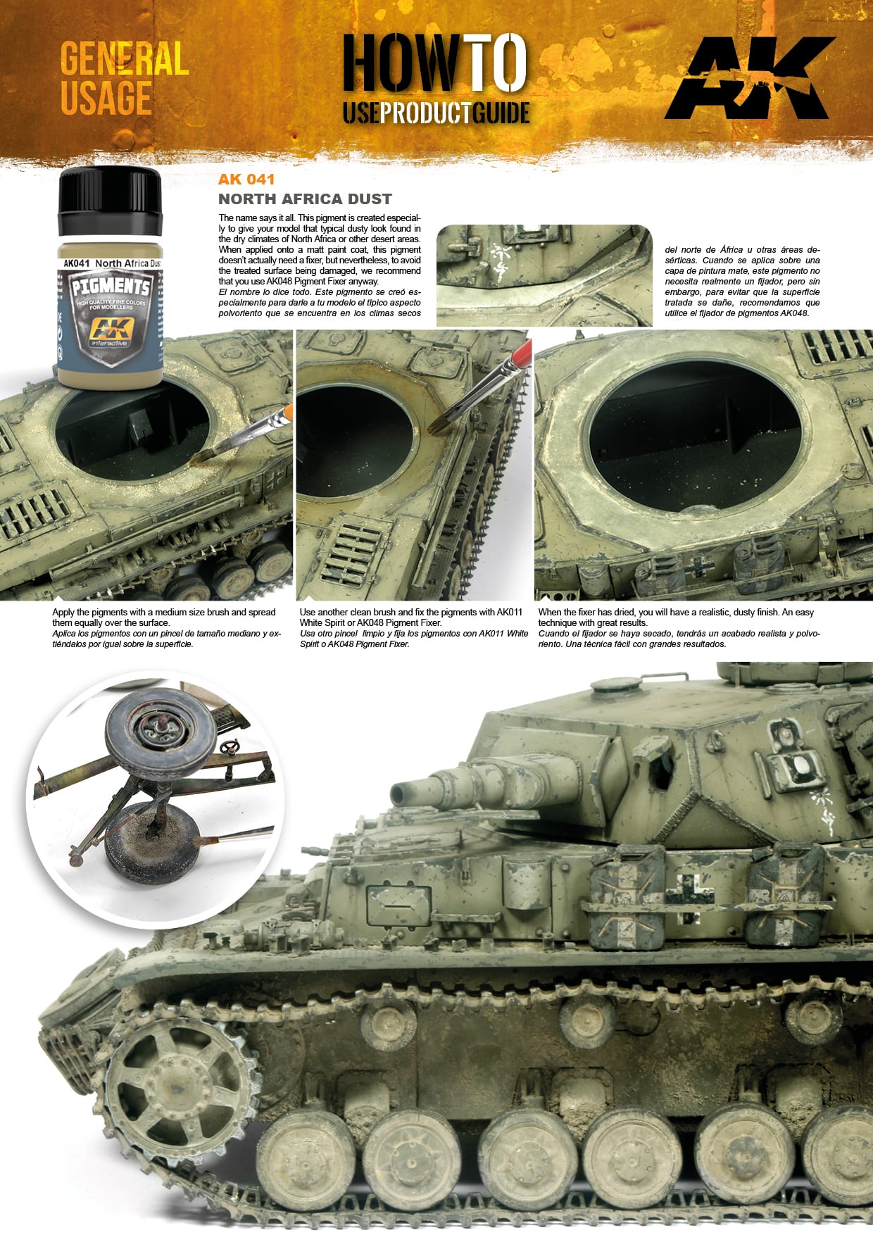 AK Interactive Pigment - North Africa Dust AK041