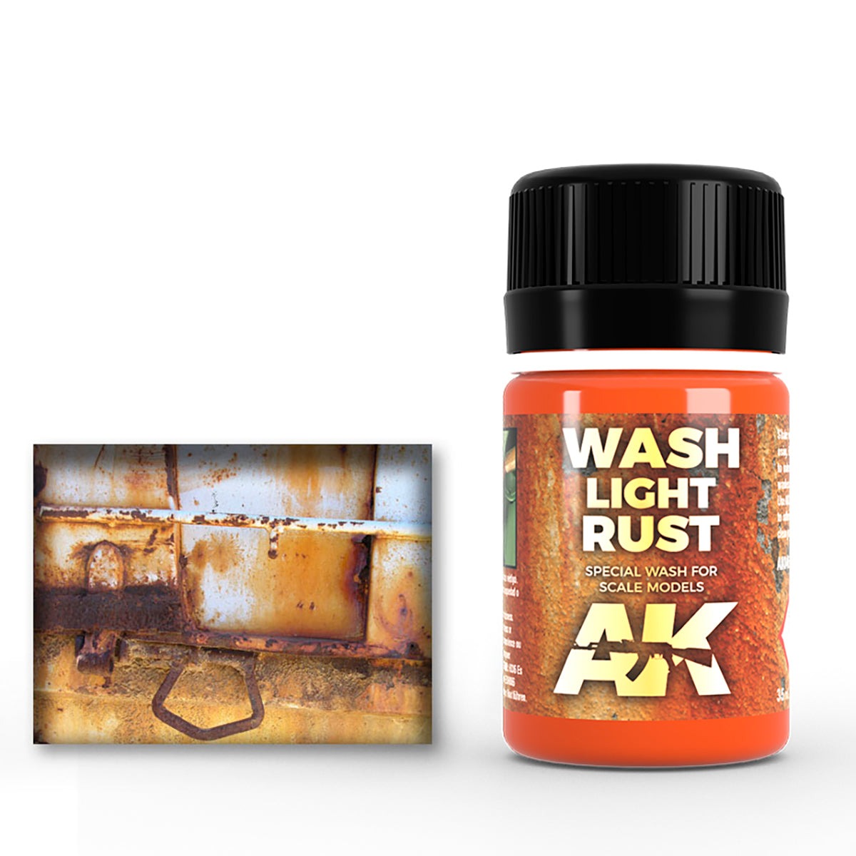 AK Interactive Light Rust Wash 35ml AK046