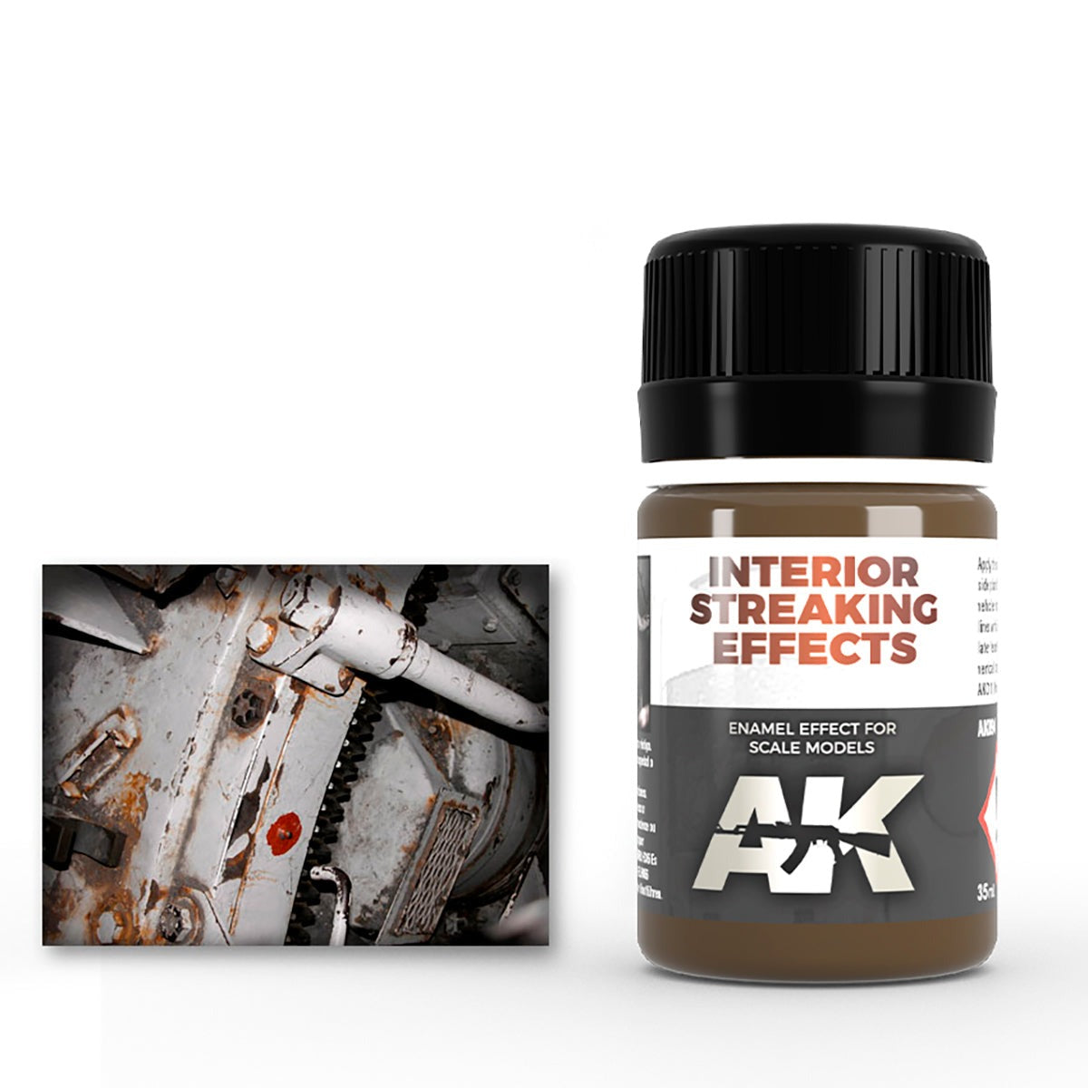 AK Interactive Interior Streaking Grime 35ml AK094