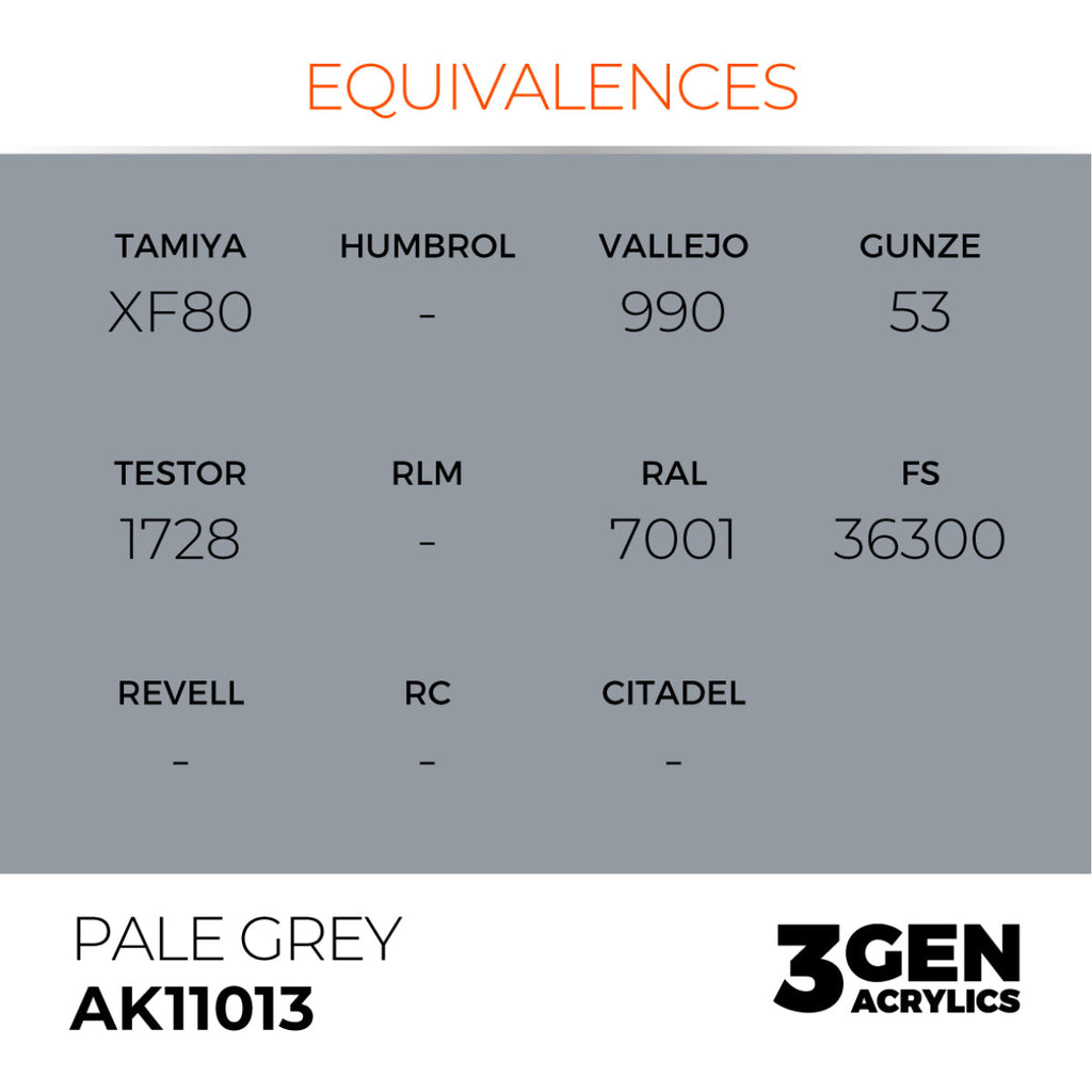 AK Interactive 3G - Pale Grey 17ml (AK11013)