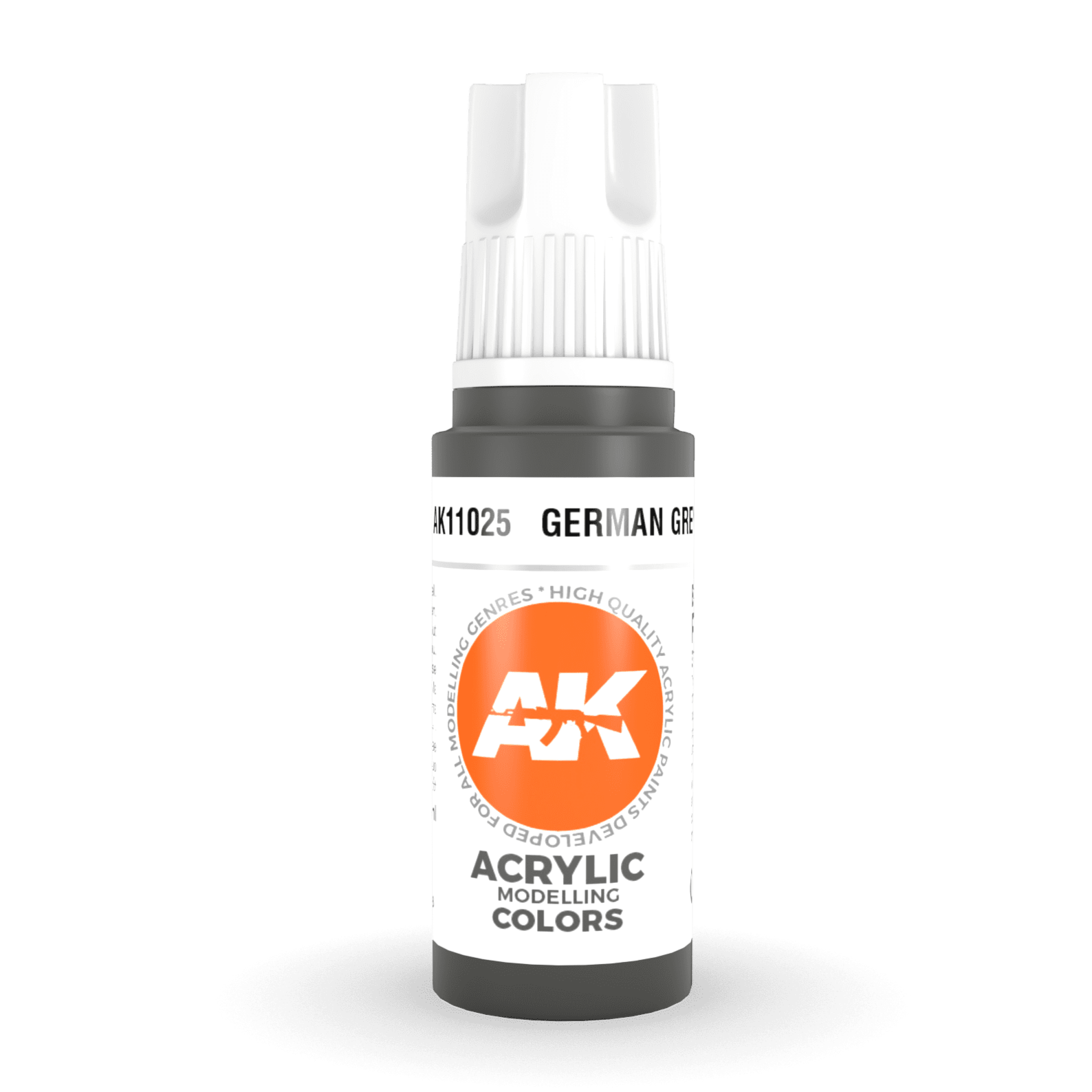 AK Interactive 3rd Gen Acrylic - German Grey 17ml AK11025