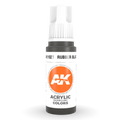 AK Interactive 3rd Gen Acrylic - Rubber Black 17ml AK11027