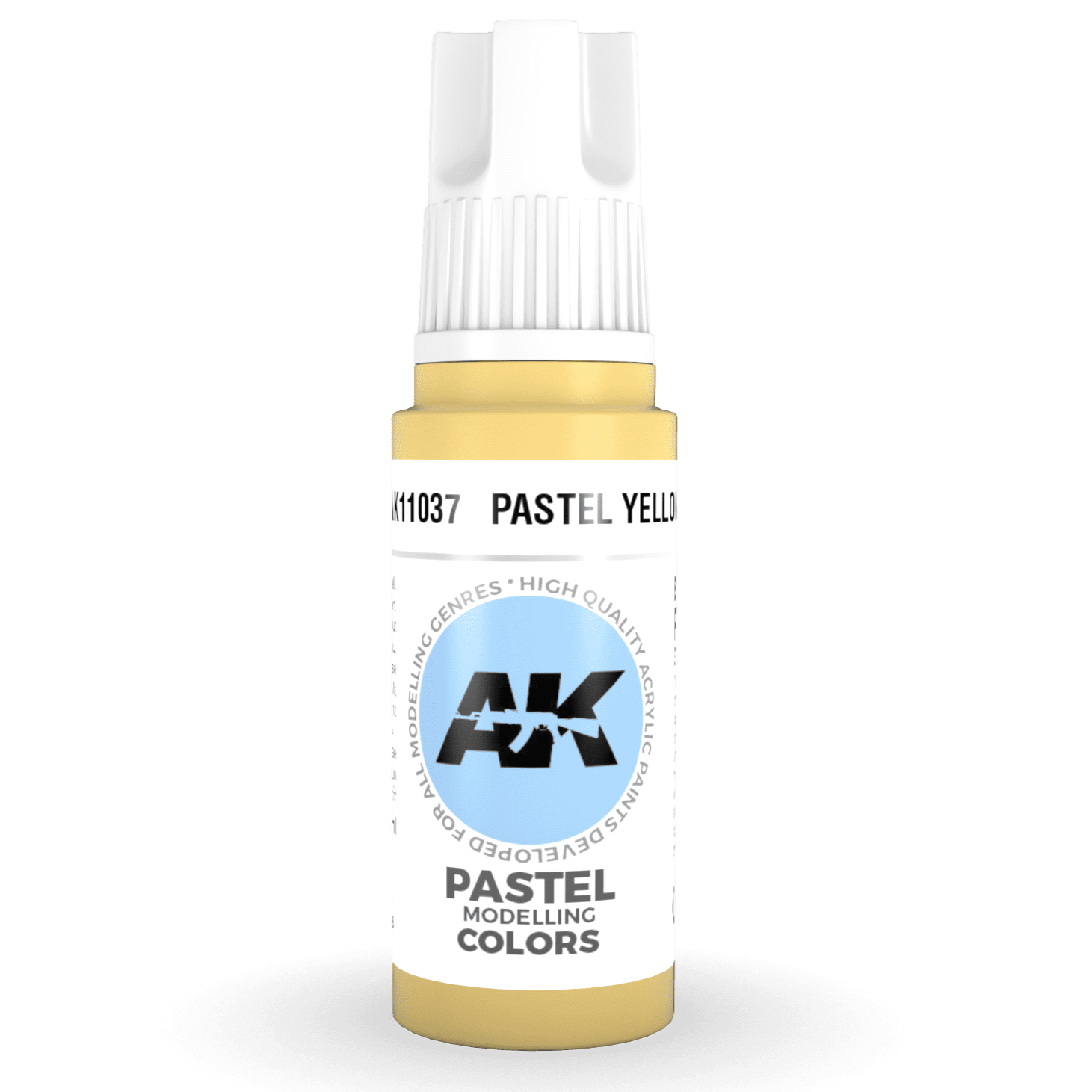 AK Interactive 3rd Gen Acrylic - Pastel Yellow 17ml AK11037