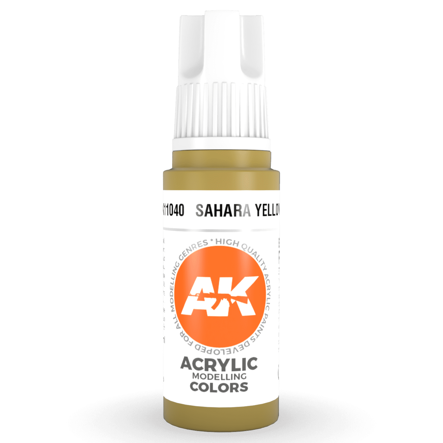 AK Interactive 3rd Gen Acrylic - Sahara Yellow 17ml AK11040