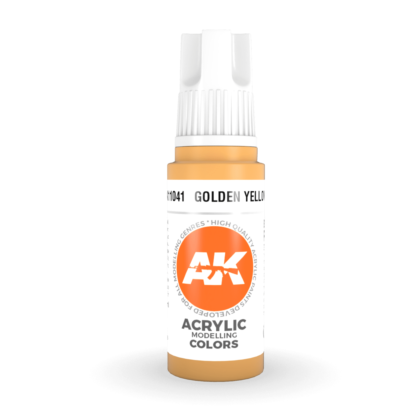 AK Interactive 3rd Gen Acrylic - Golden Yellow 17ml AK11041