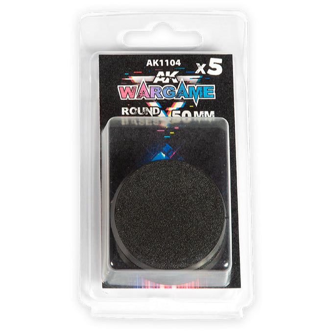 AK Interactive - Round Bases 50mm x 5
