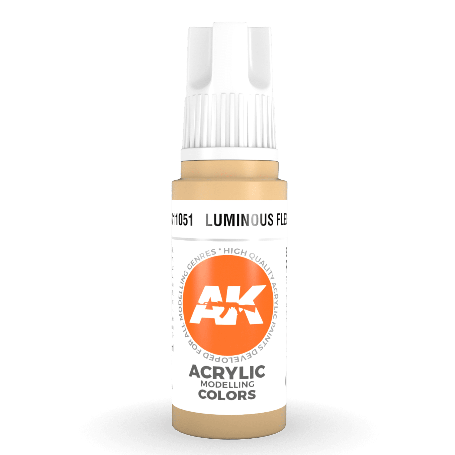 AK Interactive 3rd Gen Acrylic - Luminous Flesh 17ml AK11051