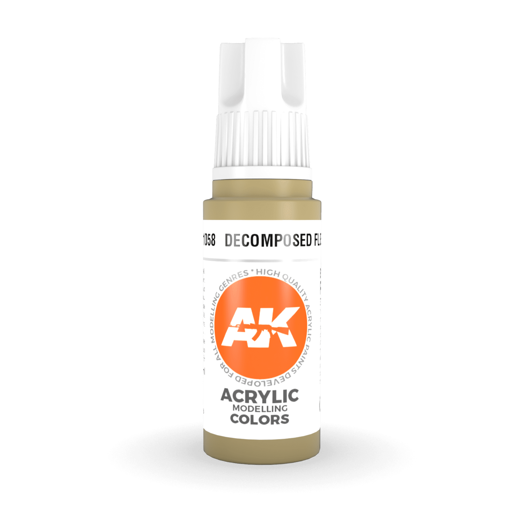 AK Interactive 3rd Gen Acrylic - Decomposed Flesh 17ml AK11058