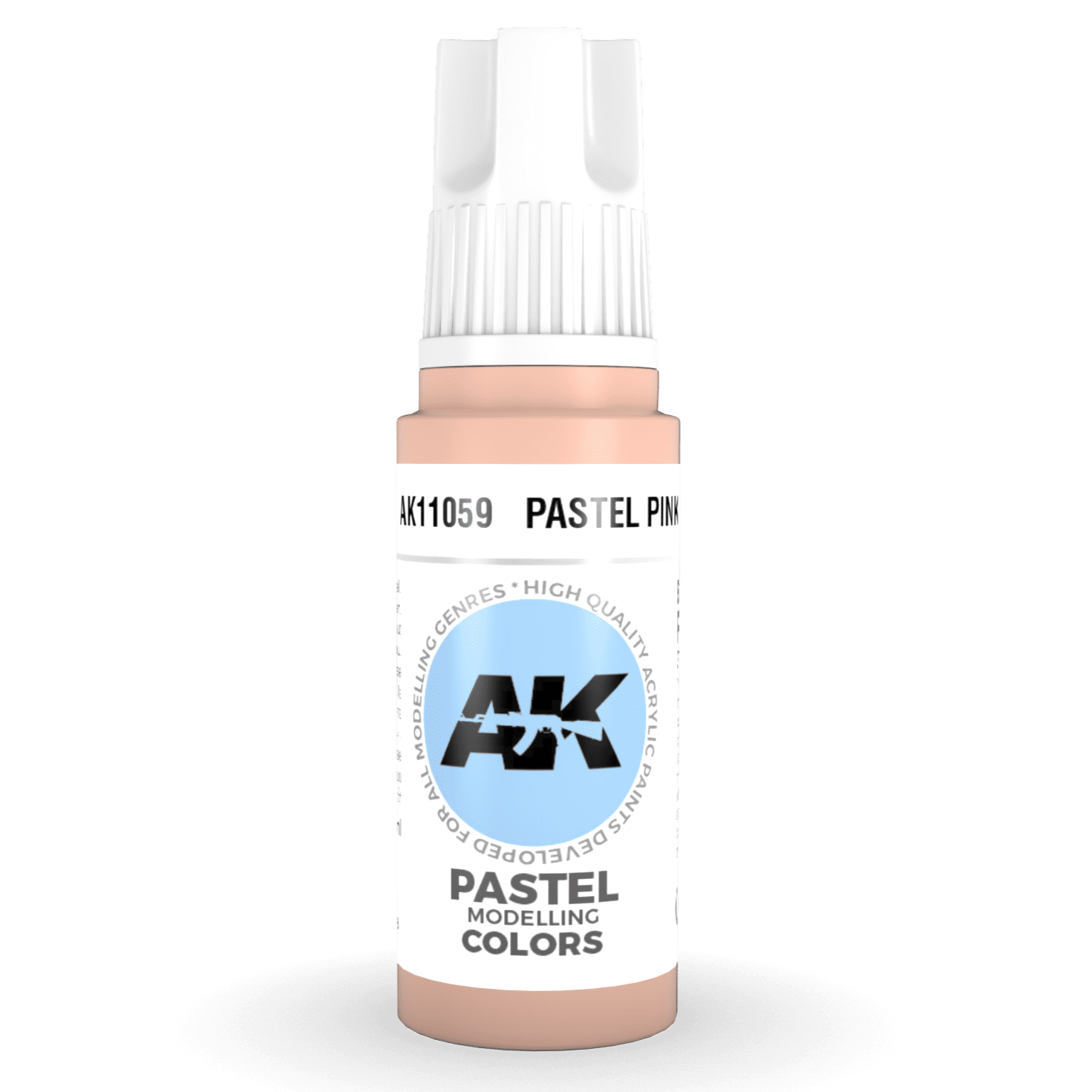 AK Interactive 3rd Gen Acrylic - Pastel Pink 17ml AK11059