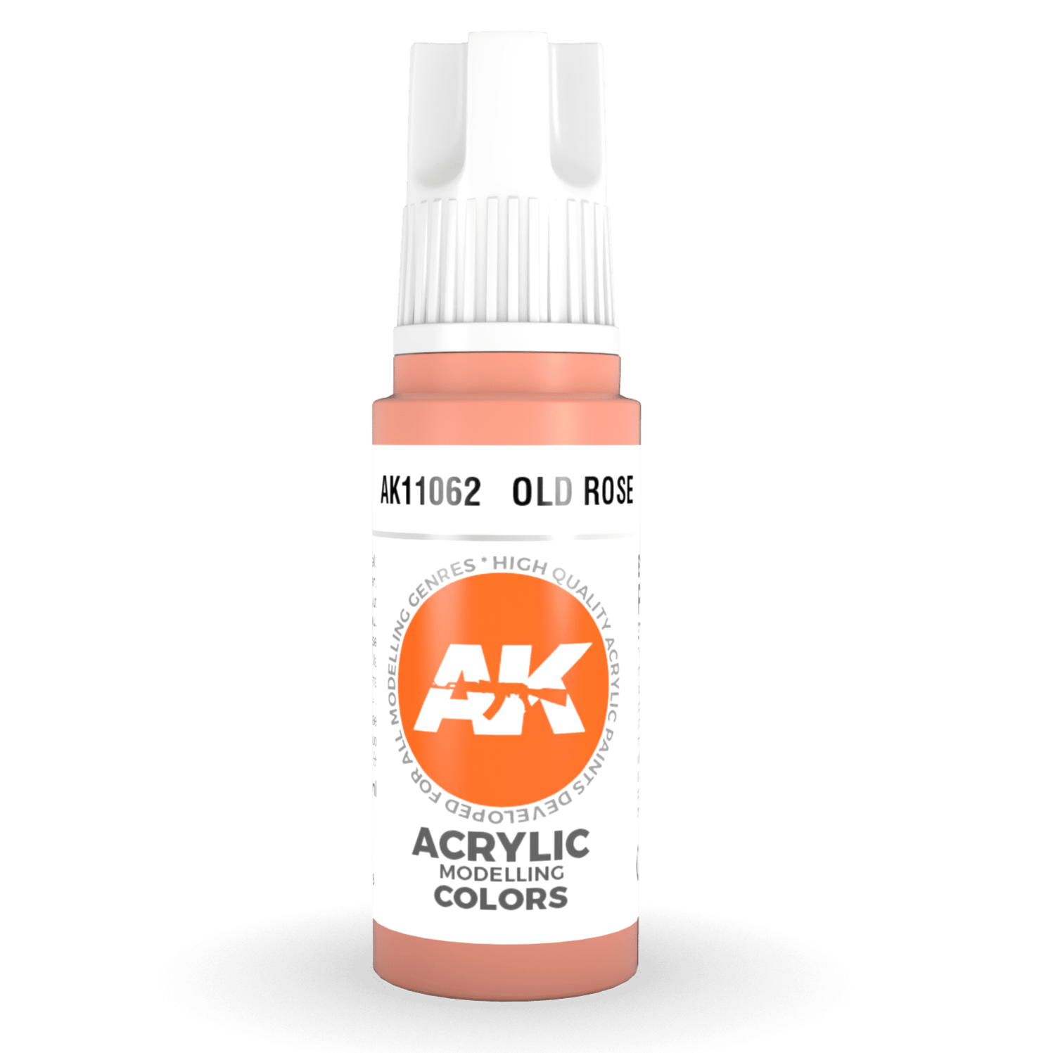 AK Interactive 3rd Gen Acrylic - Old Rose 17ml AK11062