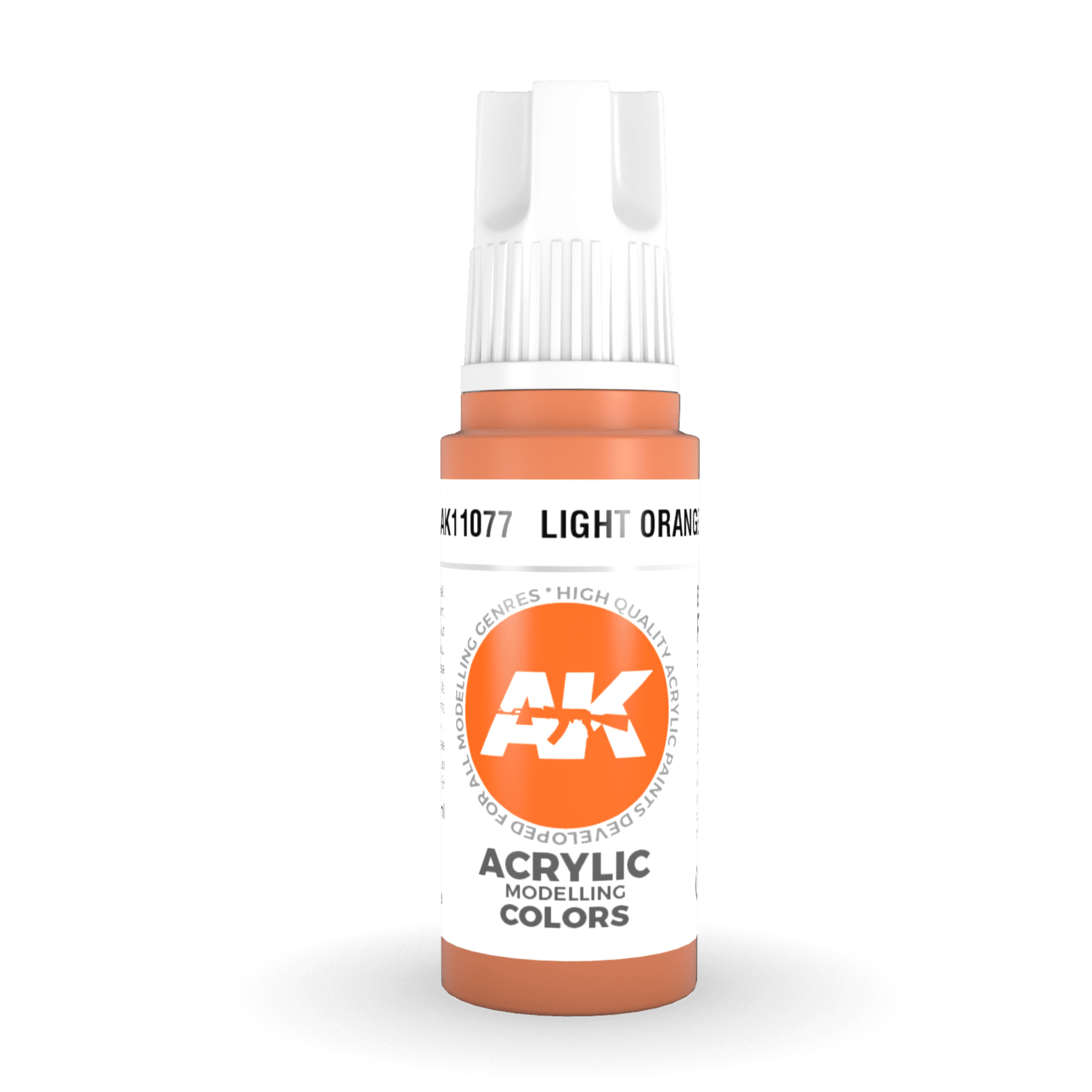AK Interactive 3rd Gen Acrylic - Light Orange 17ml AK11077