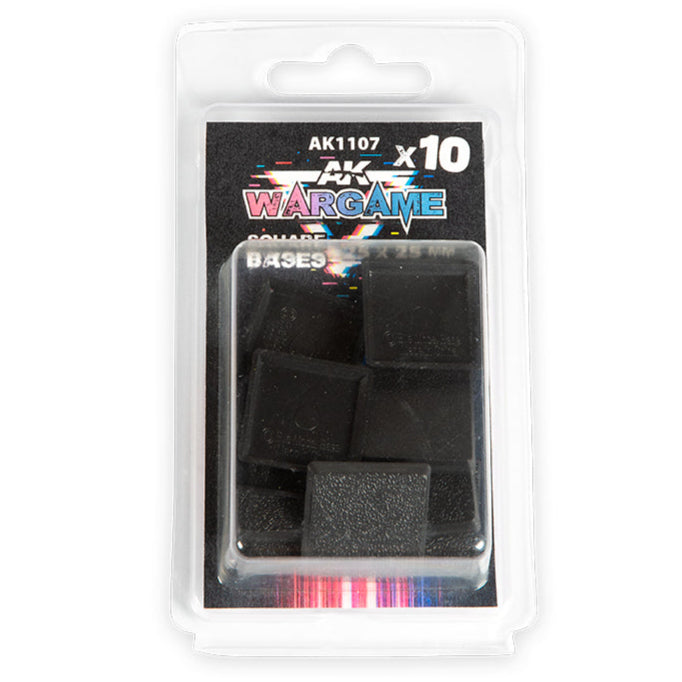 AK Interactive - Square Bases 25x25mm x 10