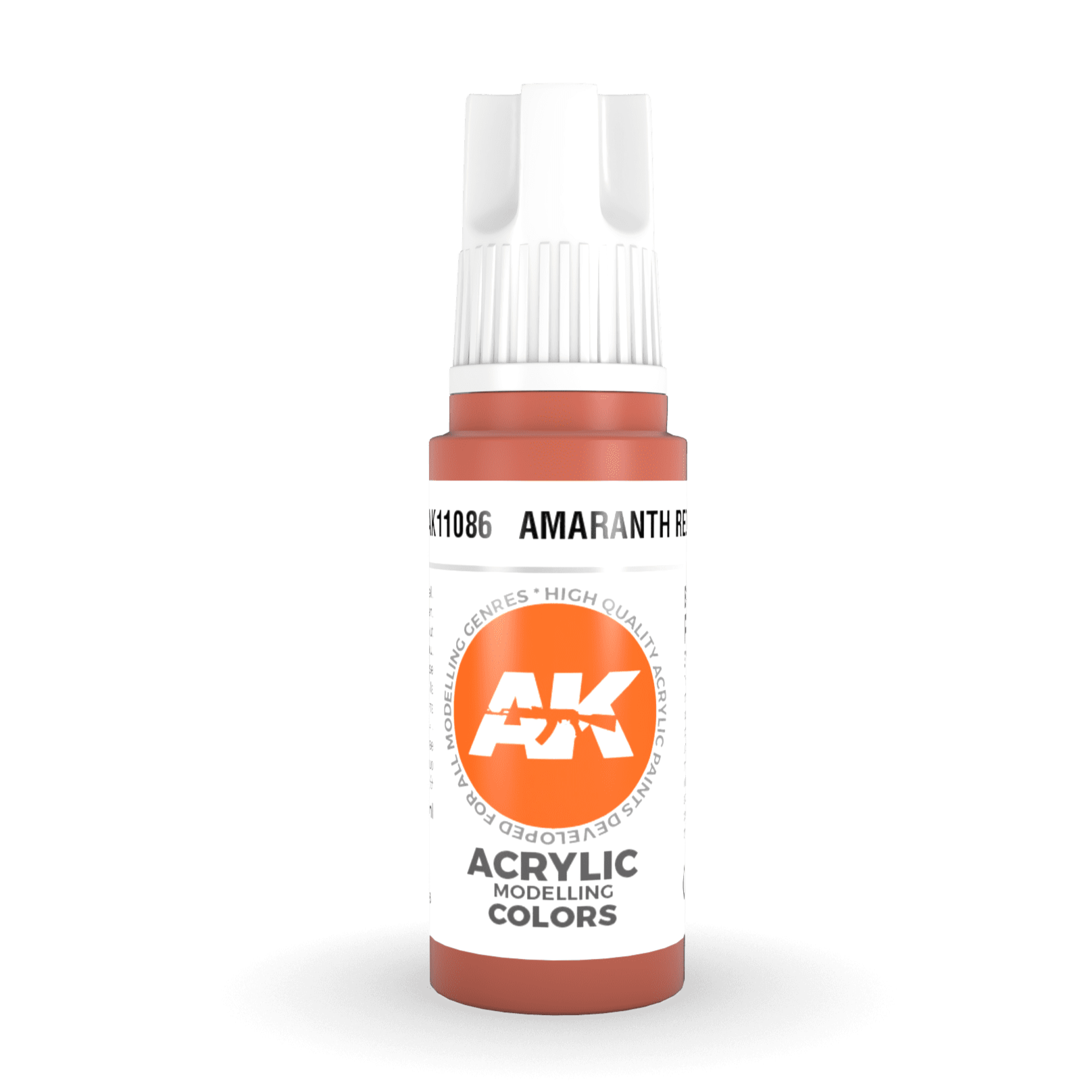AK Interactive 3rd Gen Acrylic - Amaranth Red 17ml AK11086