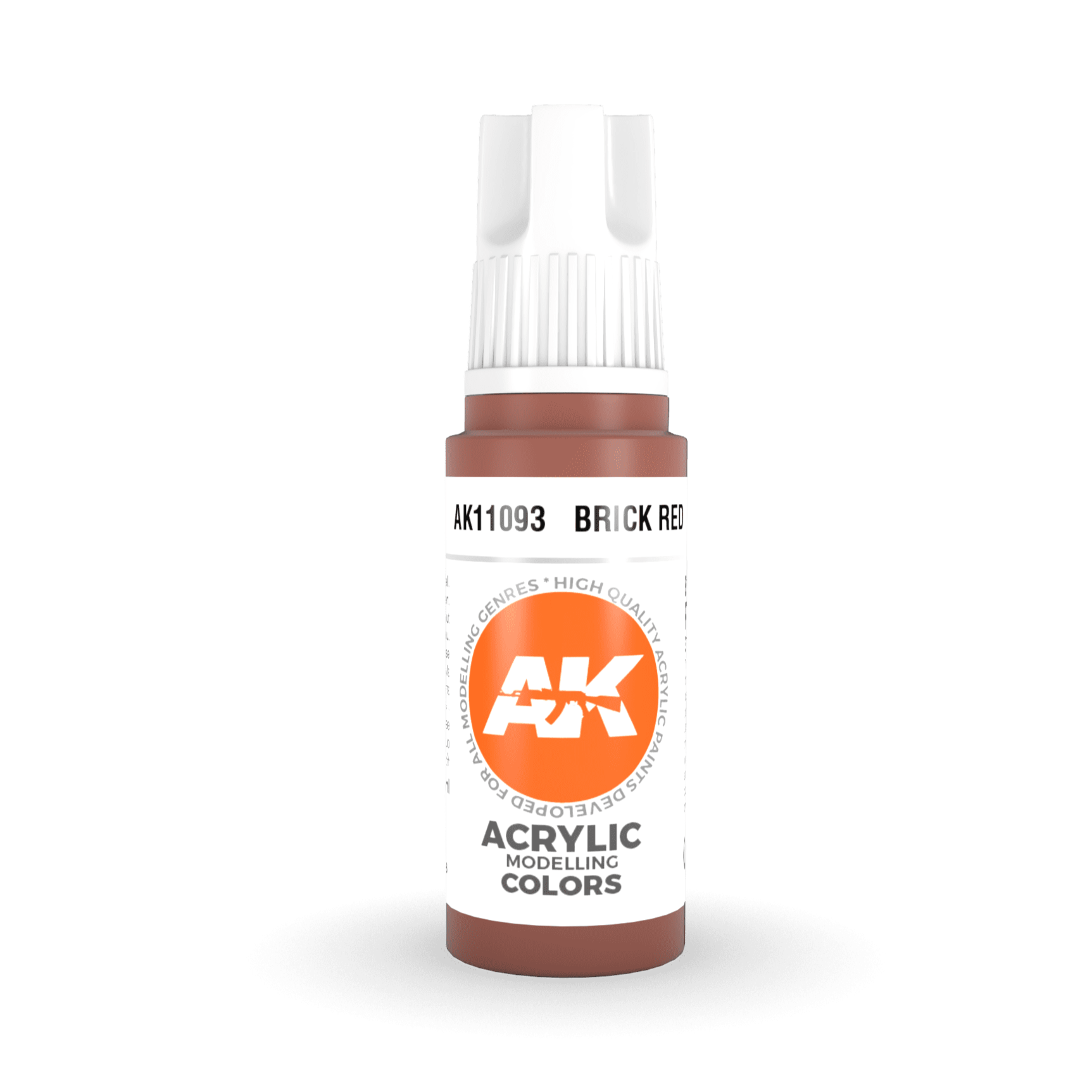 AK Interactive 3rd Gen Acrylic - Brick Red 17ml AK11093