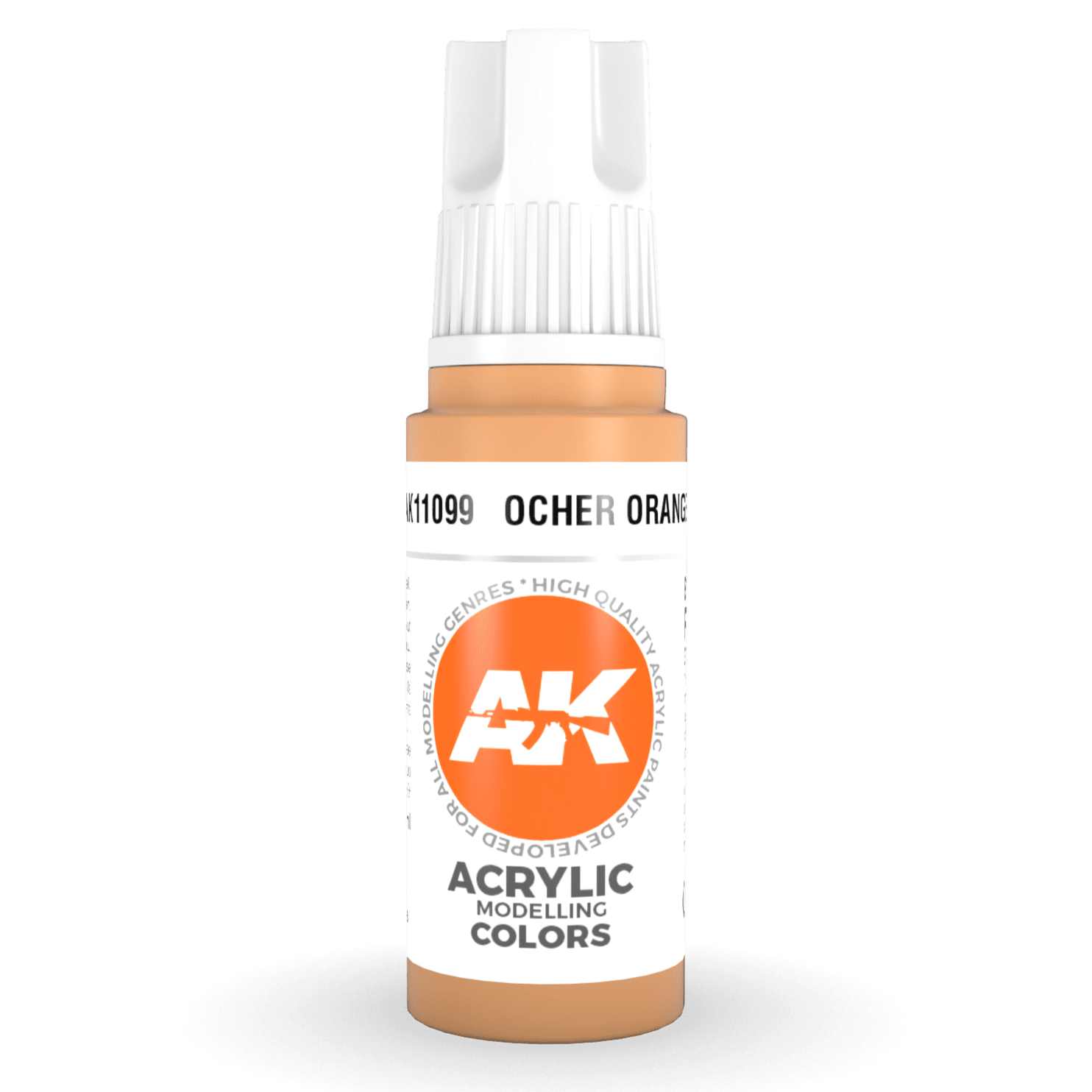 AK Interactive 3rd Gen Acrylic - Ocher Orange 17ml AK11099