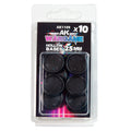 AK Interactive - Hollow Round Bases 25mm x 10