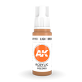 AK Interactive 3rd Gen Acrylic - Light Brown 17ml AK11100