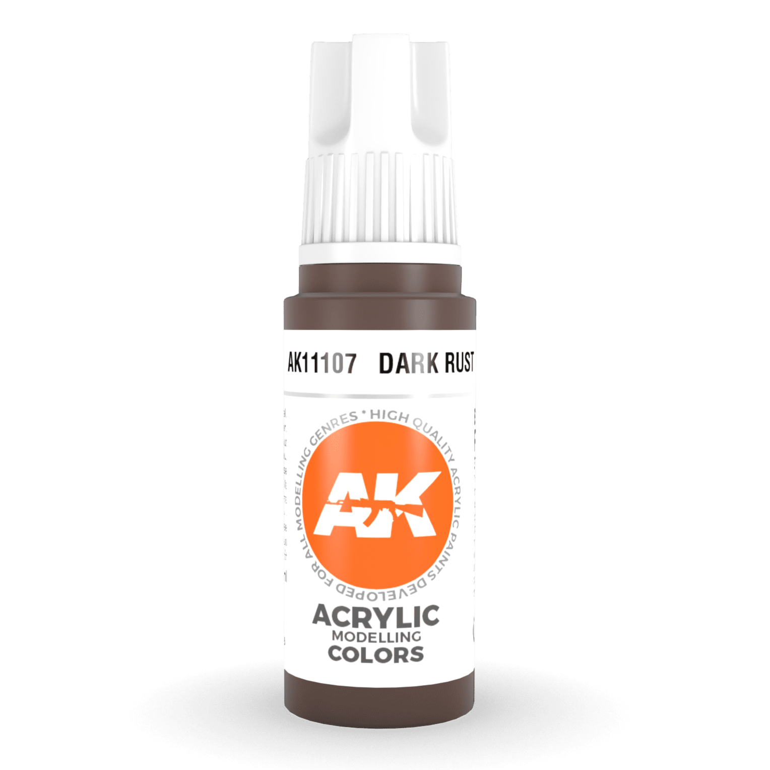 AK Interactive 3rd Gen Acrylic - Dark Rust 17ml AK11107