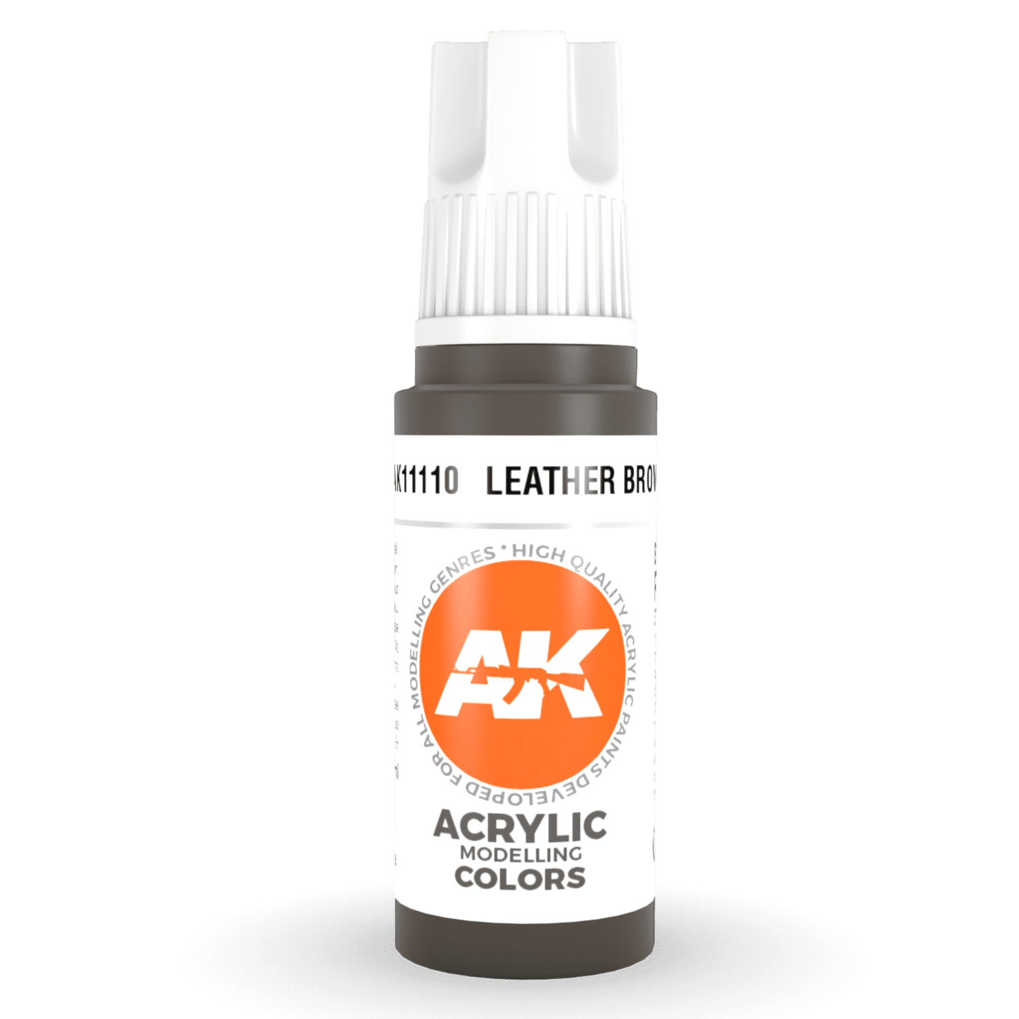 AK Interactive 3rd Gen Acrylic - Leather Brown 17ml AK11110