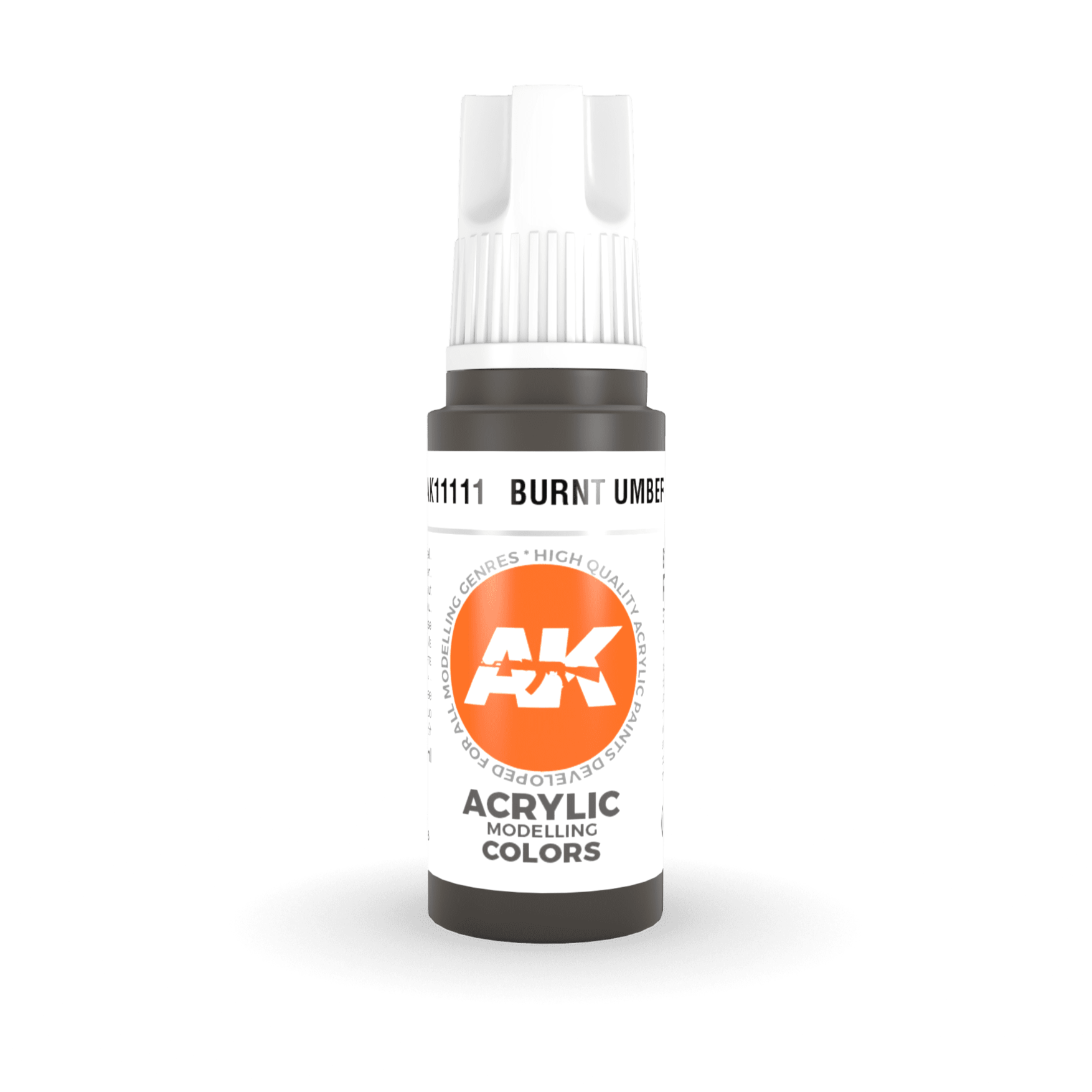 AK Interactive 3rd Gen Acrylic - Burnt Umber 17ml AK11111