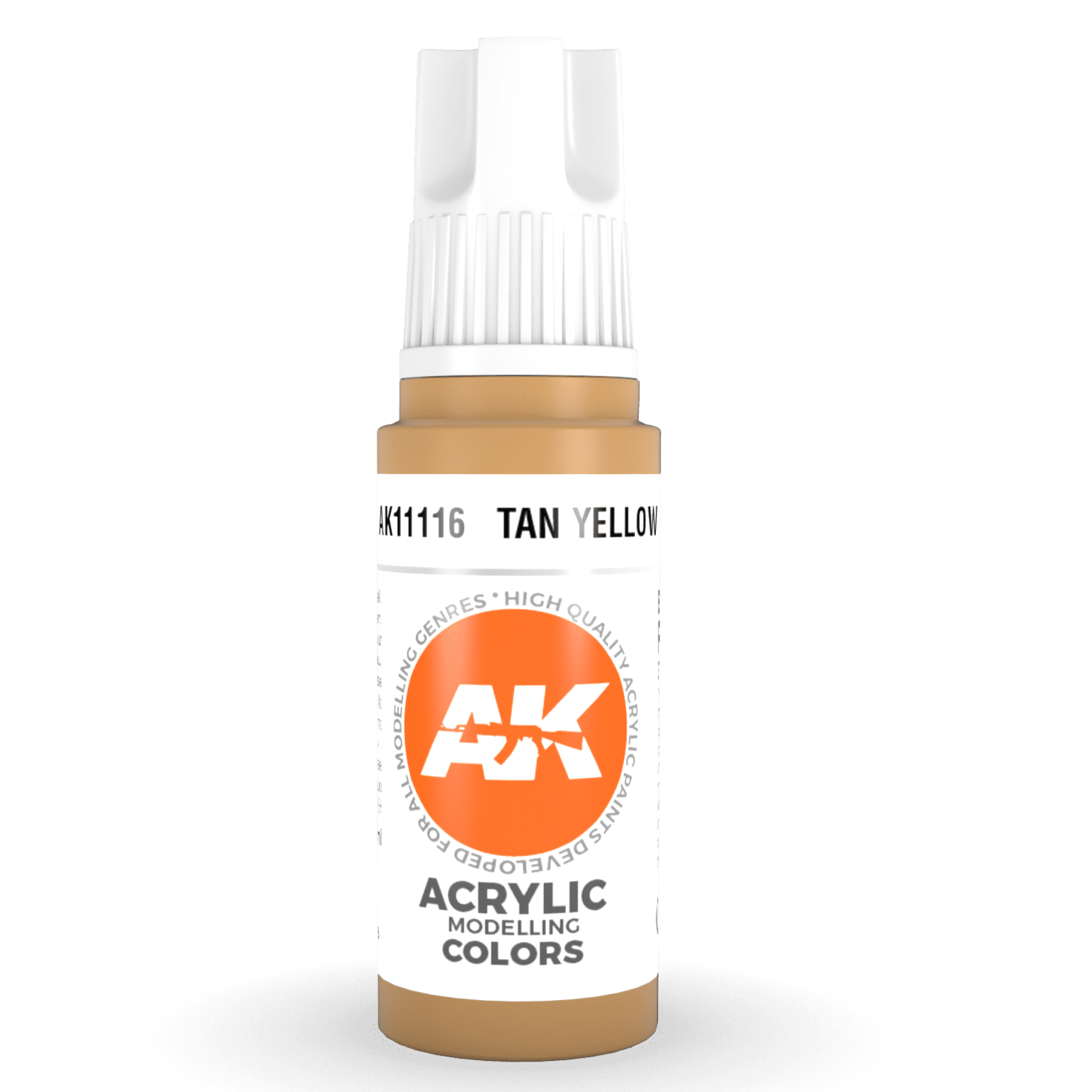 AK Interactive 3rd Gen Acrylic - Tan Yellow 17ml AK11116