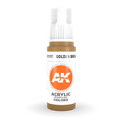 AK Interactive 3rd Gen Acrylic - Golden Brown 17ml AK11117
