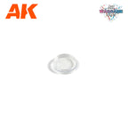 AK Interactive - Clear Hollow Bases 25mm x 10