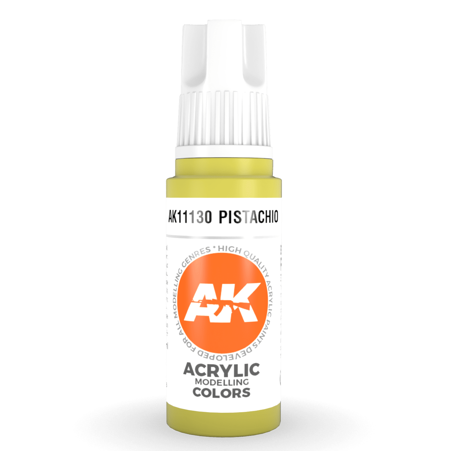 AK Interactive - 3rd Gen Acrylic - Pistachio (was Mustard) 17ml AK11130