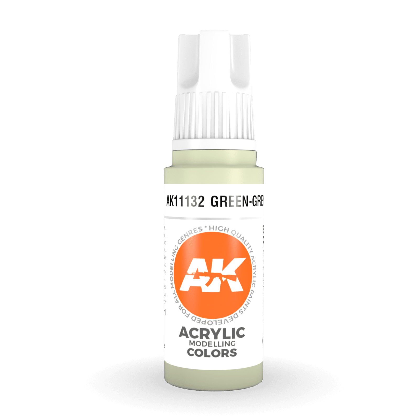 AK Interactive 3rd Gen Acrylic - Green-Grey 17ml AK11132