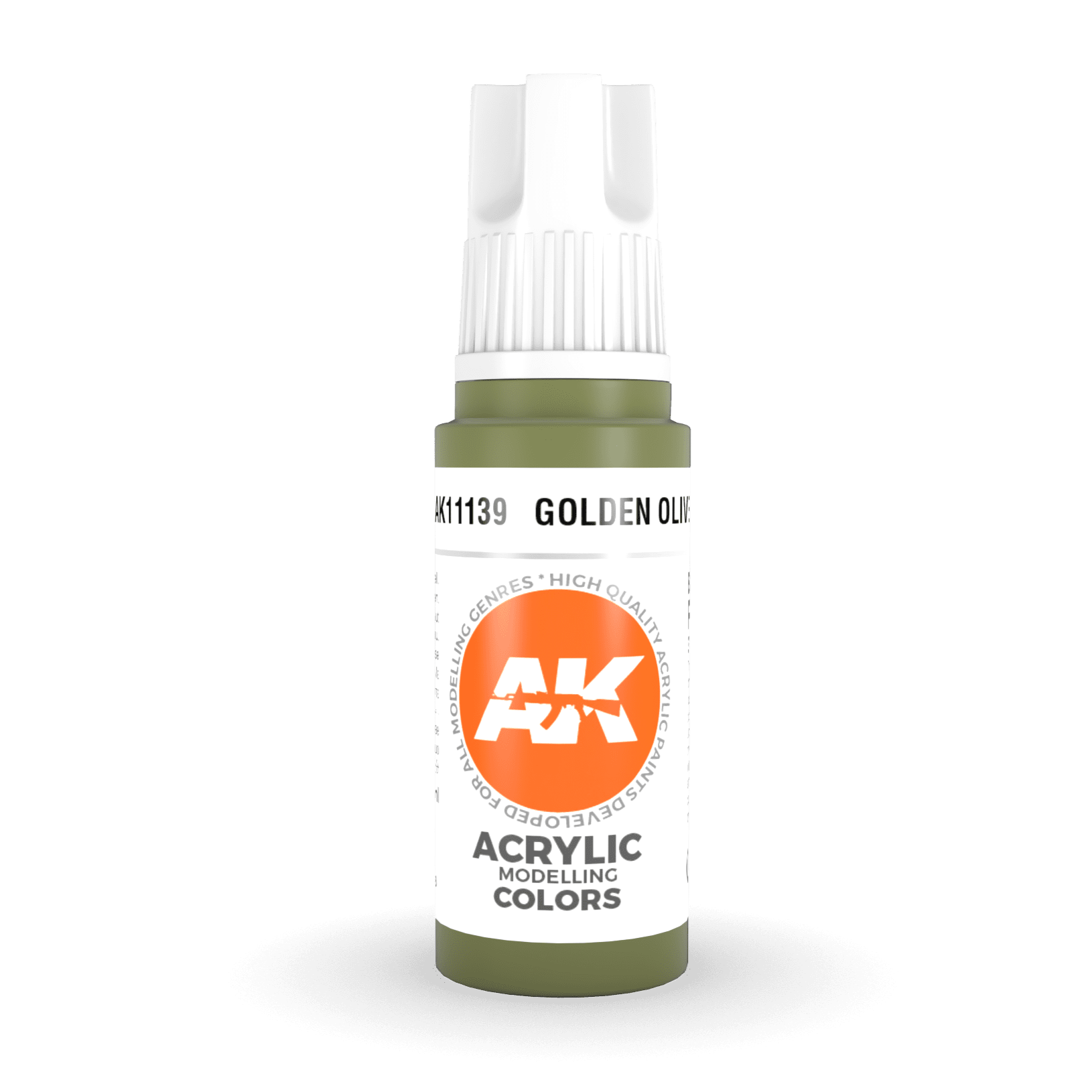 AK Interactive 3rd Gen Acrylic - Golden Olive 17ml AK11139