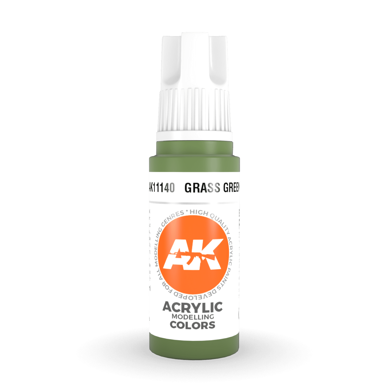 AK Interactive 3rd Gen Acrylic - Grass Green 17ml AK11140