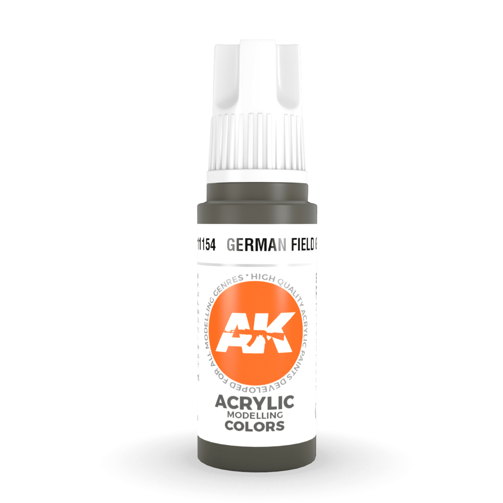 AK Interactive 3rd Gen Acrylic - German Field Grey 17ml AK11154