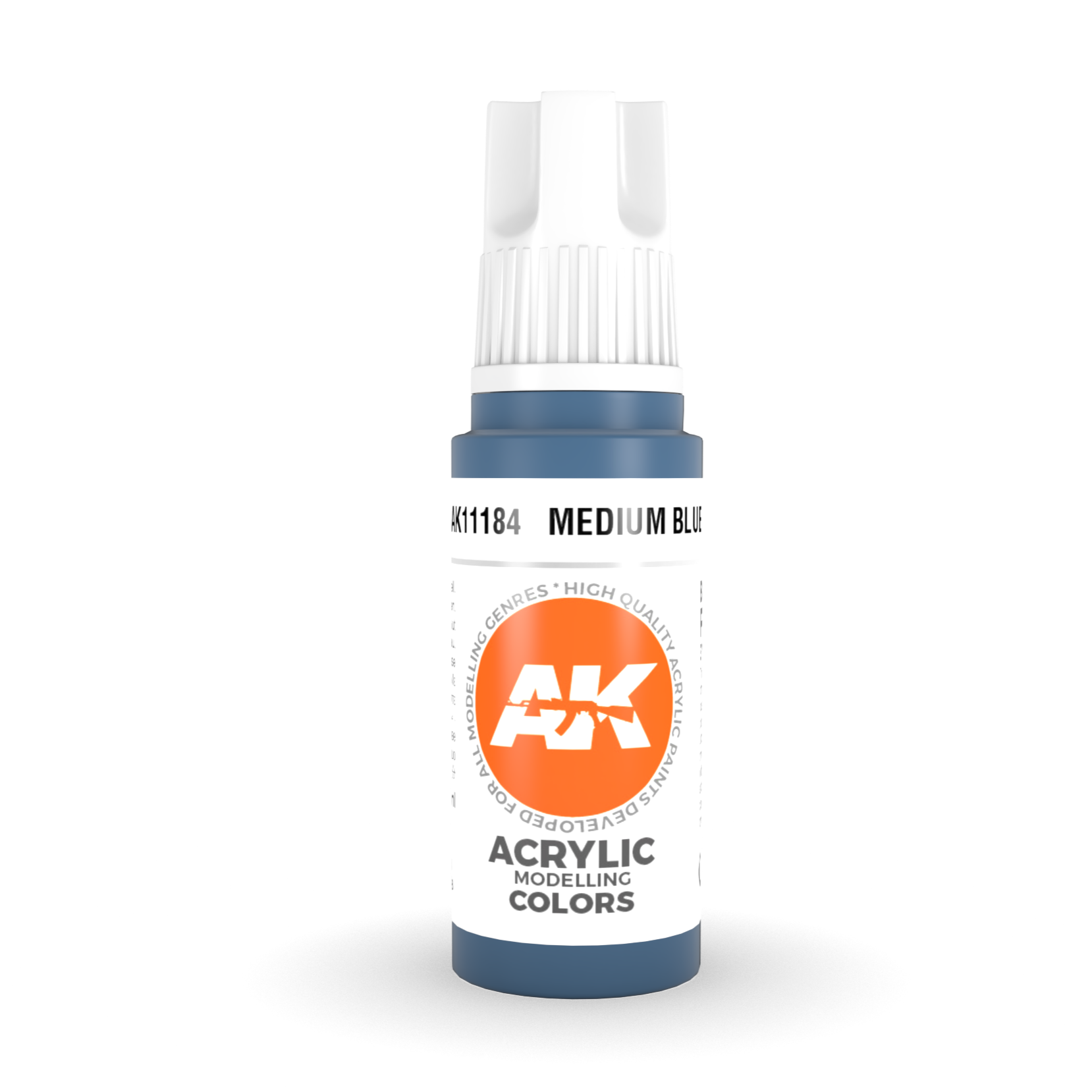 AK Interactive 3rd Gen Acrylic - Medium Blue 17ml AK11184