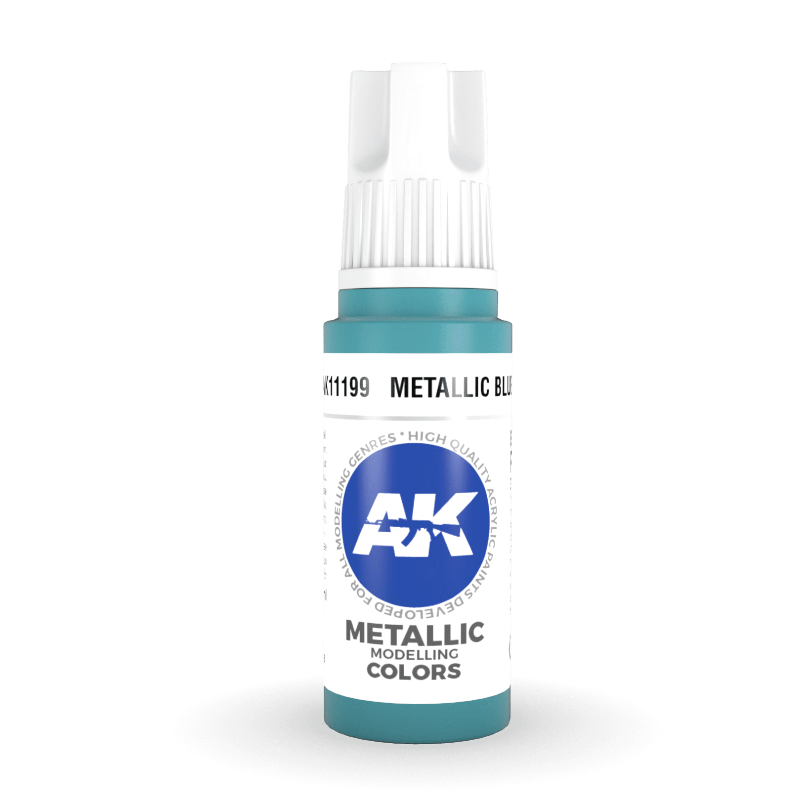 AK Interactive 3rd Gen Acrylic - Metallic Blue 17ml AK11199