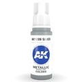 AK Interactive 3rd Gen Acrylic - Silver 17ml AK11209