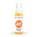 AK Interactive 3rd Gen Acrylic - Clear Yellow 17ml AK11217