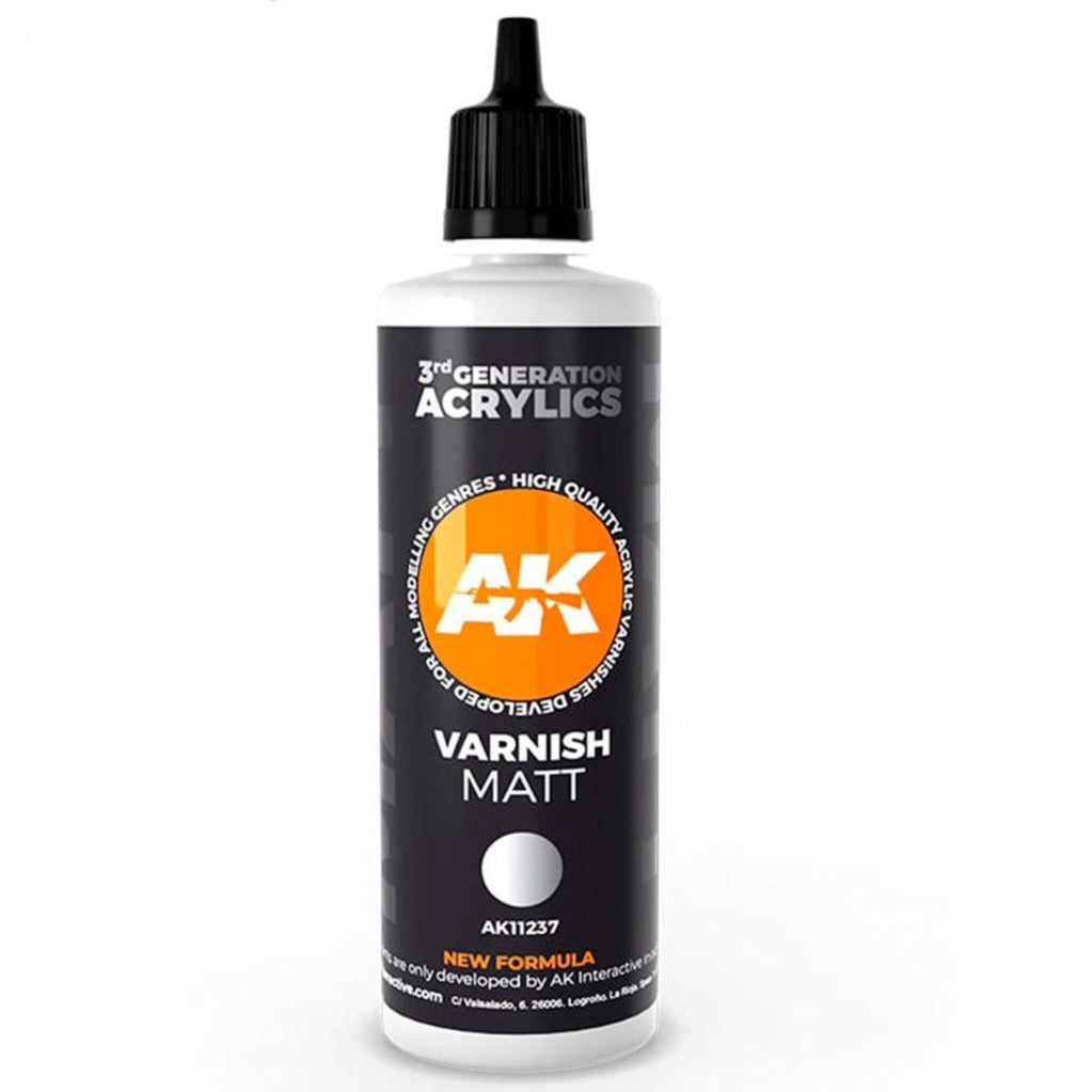 AK Interactive 3rd Gen Matt Varnish 100ml AK11237