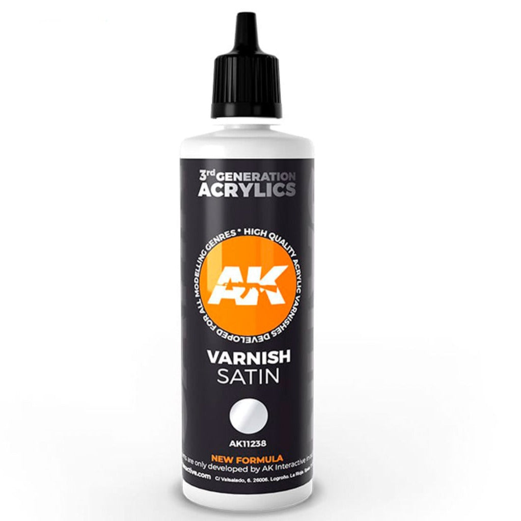 AK Interactive 3rd Gen Satin Varnish 100ml AK11238