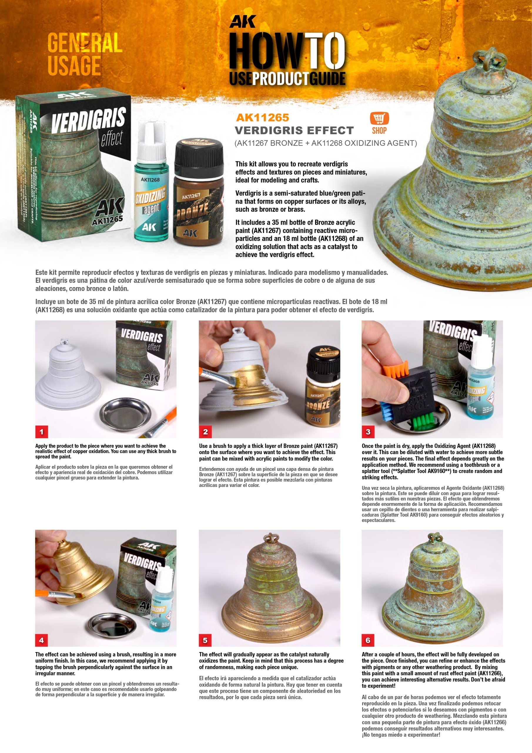 AK Interactive Verdigris Effect Set (AK11265)