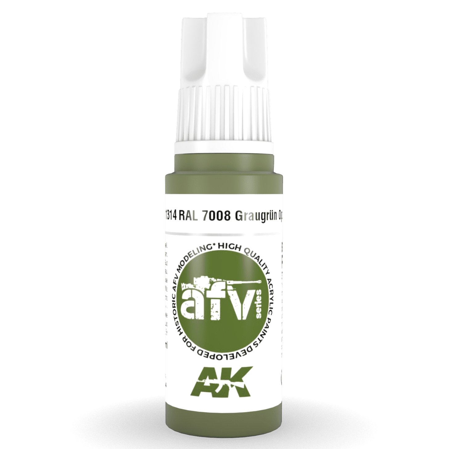 AK Interactive 3rd Gen Acrylic - RAL 7008 Graugrün Opt 2 17ml AK11314