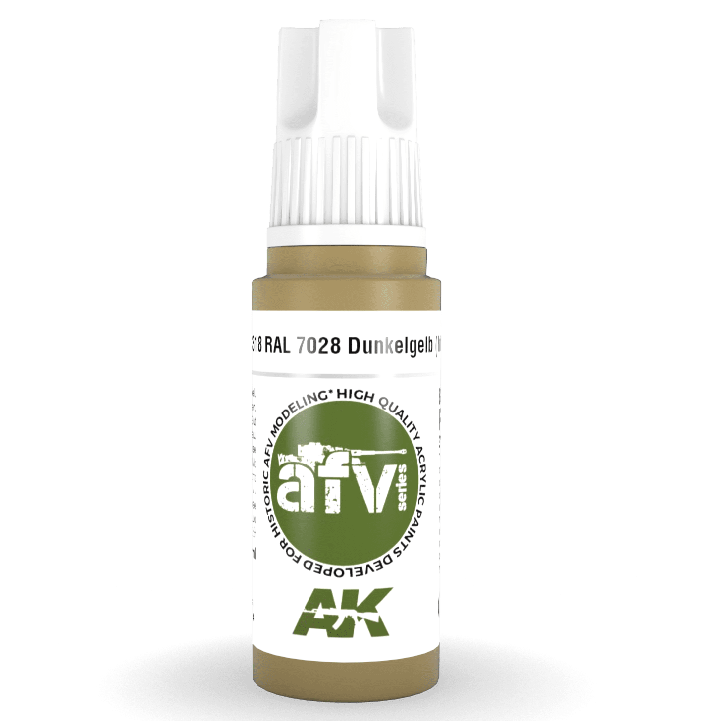 AK Interactive 3rd Gen Acrylic - RAL 7028 Dunkelgelb (Initial) 17ml AK11318