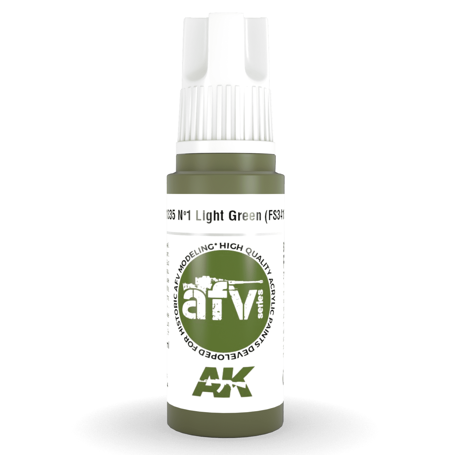 AK Interactive 3rd Gen Acrylic - Nº1 Light Green (FS34151) 17ml AK11335