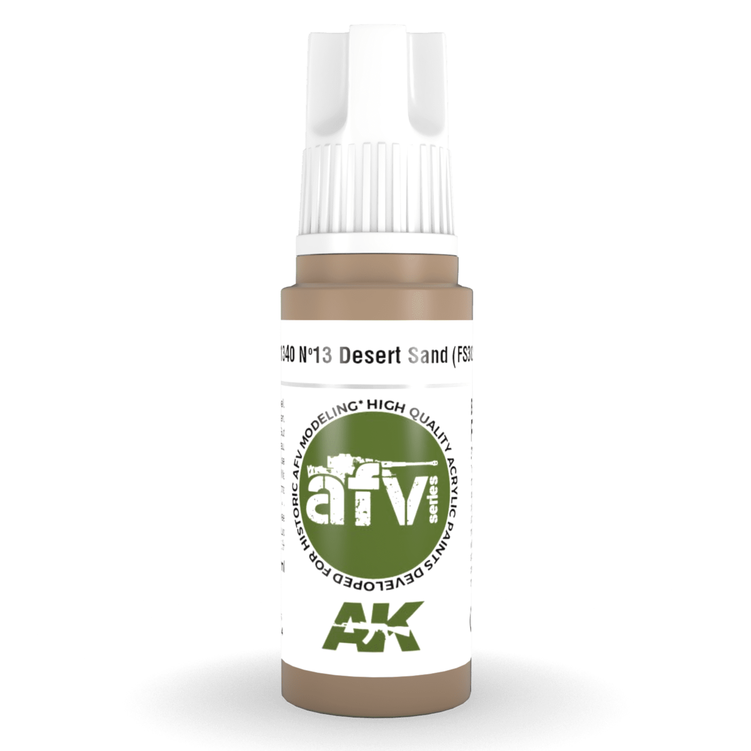 AK Interactive 3rd Gen Acrylic - Nº13 Desert Sand (FS30279) 17ml AK11340