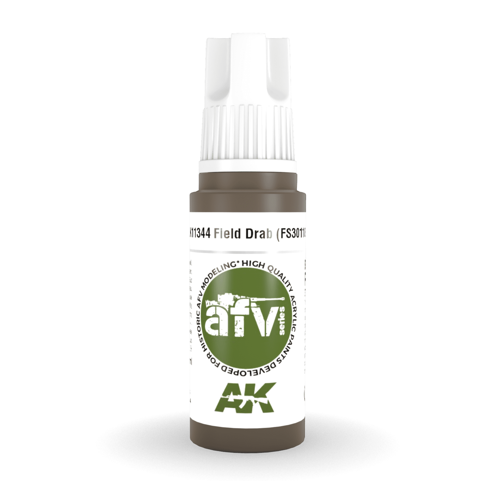 AK Interactive 3rd Gen Acrylic - Field Drab (FS30118) 17ml AK11344