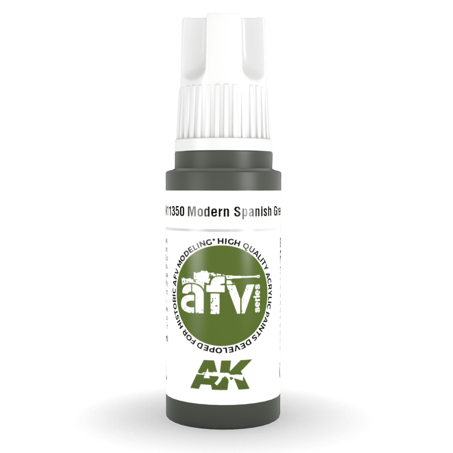 AK Interactive 3rd Gen Acrylic - Modern Spanish Green 17ml AK11350