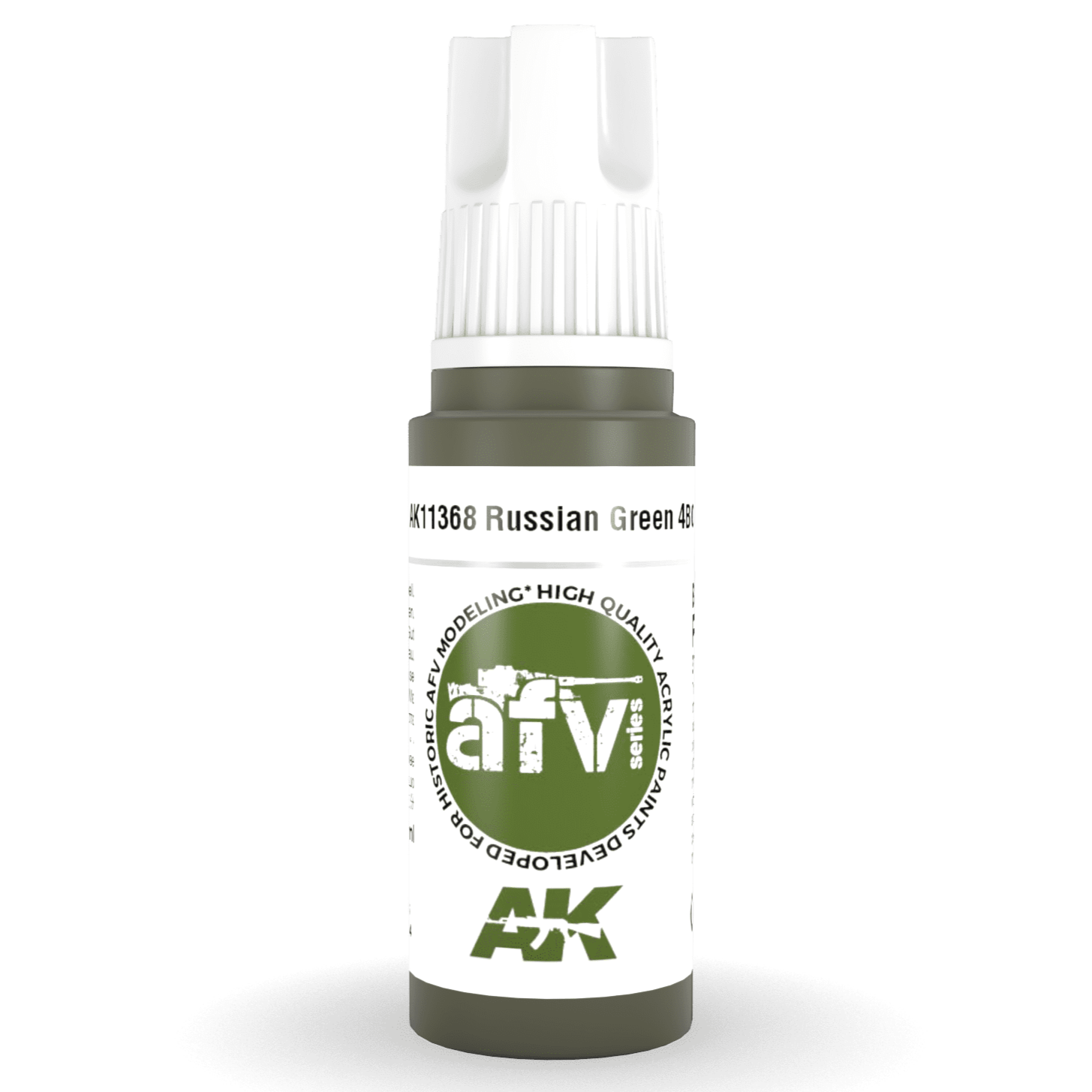 AK Interactive 3rd Gen Acrylic - Russian Green 4BO 17ml AK11368