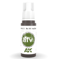 AK Interactive 3rd Gen Acrylic - S.C.C. No.1A Very Dark Brown 17ml AK11384